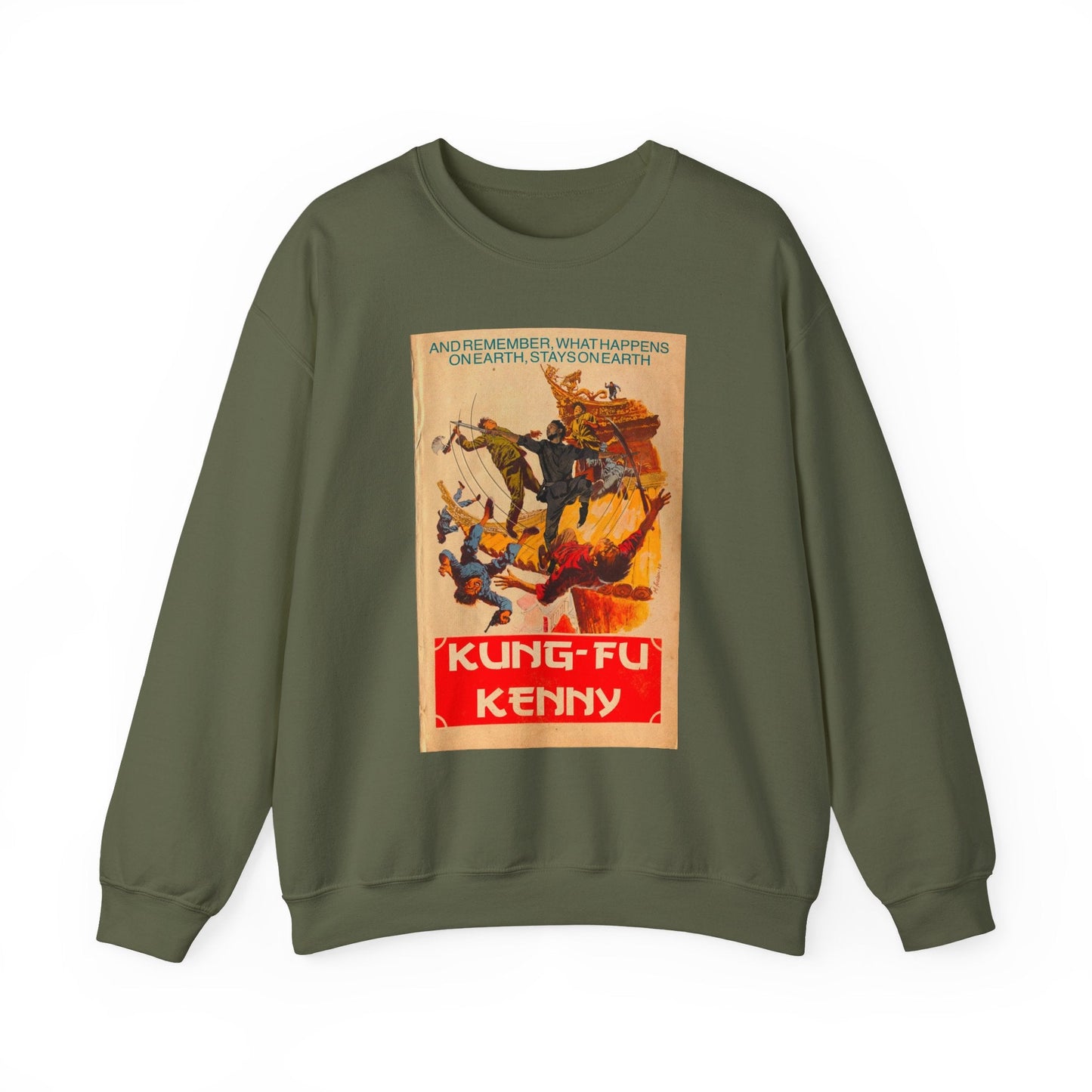 Kung Fu Kenny - Unisex Heavy Blendâ„¢ Crewneck Sweatshirt