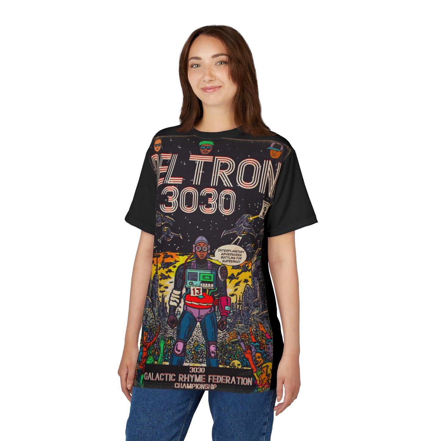 3030 - Unisex Cut & Sew Tee (AOP)