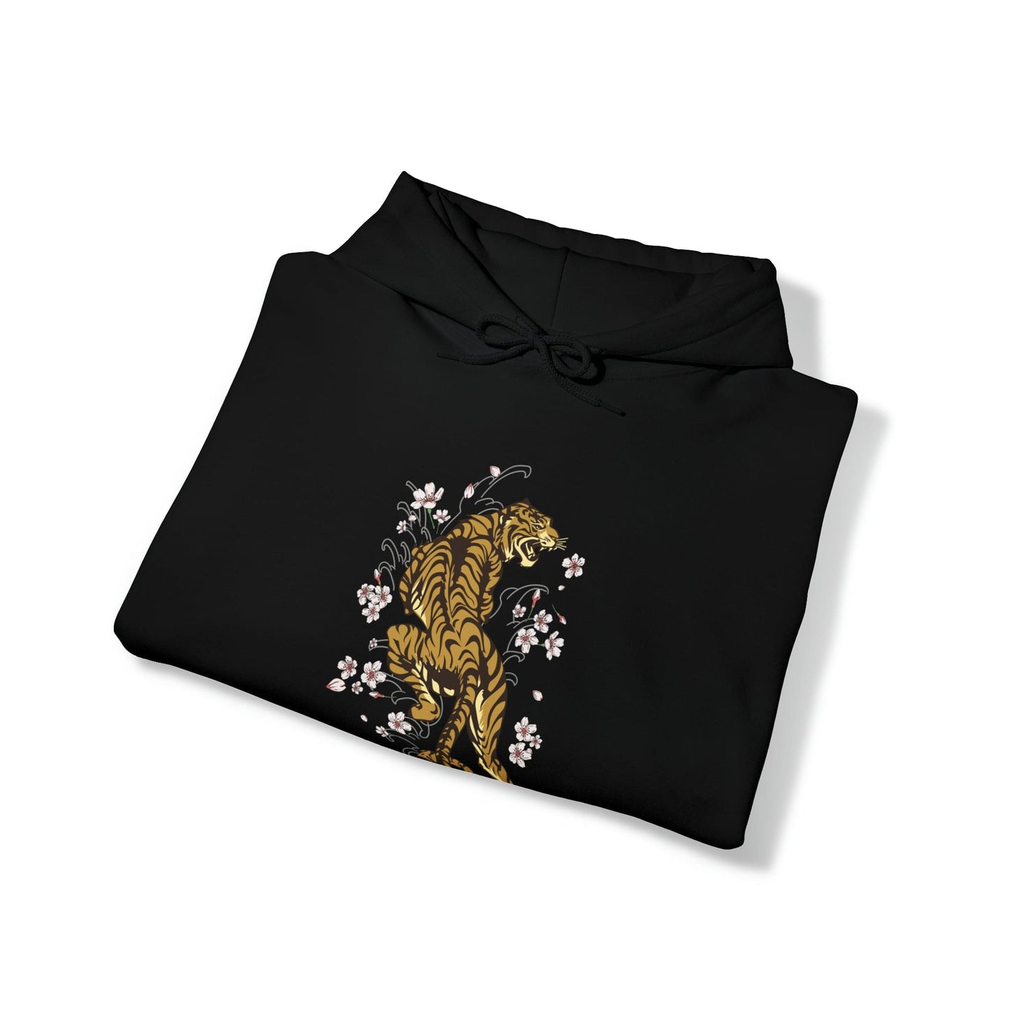Enchanting Tiger In The Sakura Garden Unisex Hoodie