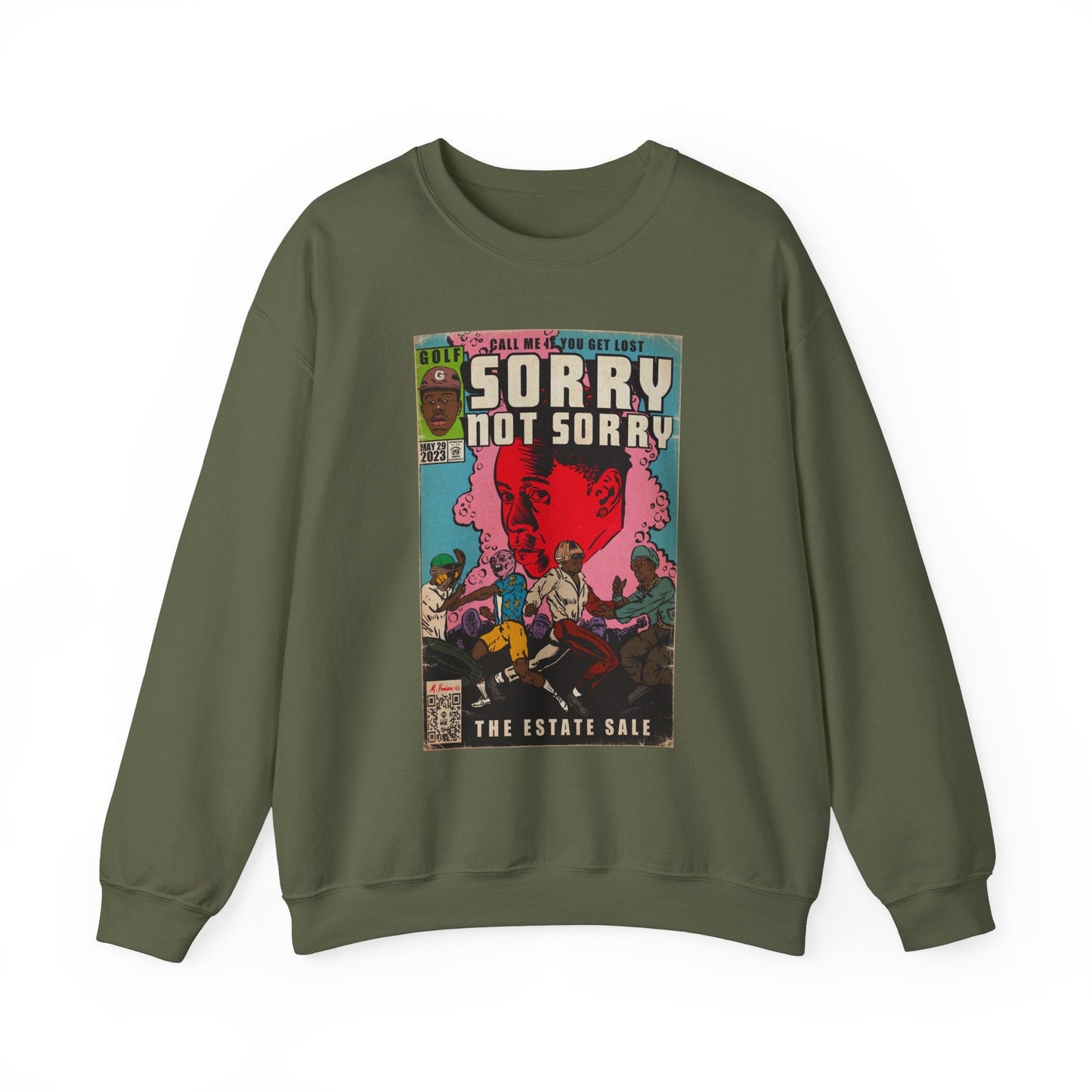 Tyler - Sorry Not Sorry - Unisex Heavy Blendâ„¢ Crewneck Sweatshirt