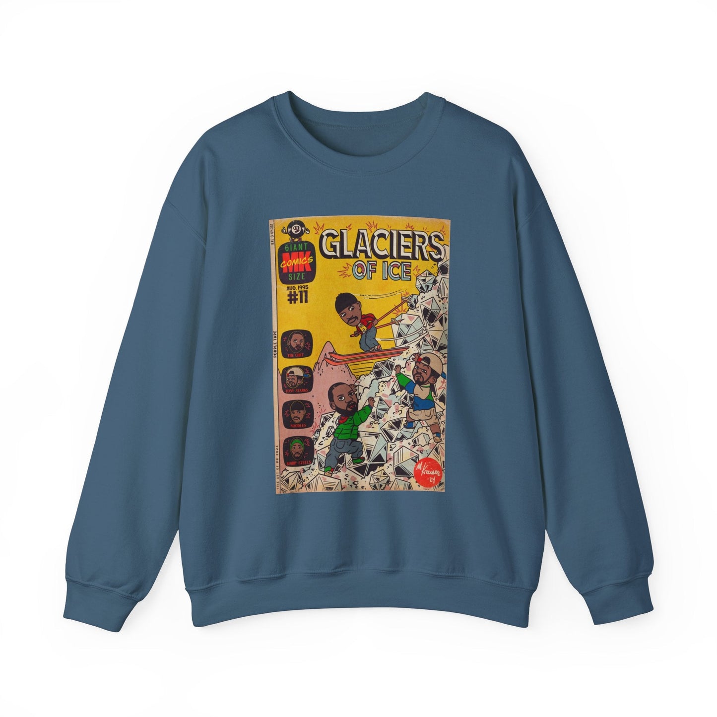 Glaciers of Ice - Unisex Heavy Blendâ„¢ Crewneck Sweatshirt