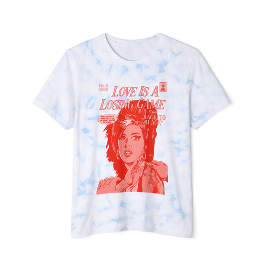Love is a Losing Game - Unisex FWD Fashion Tie-Dyed T-Shirt