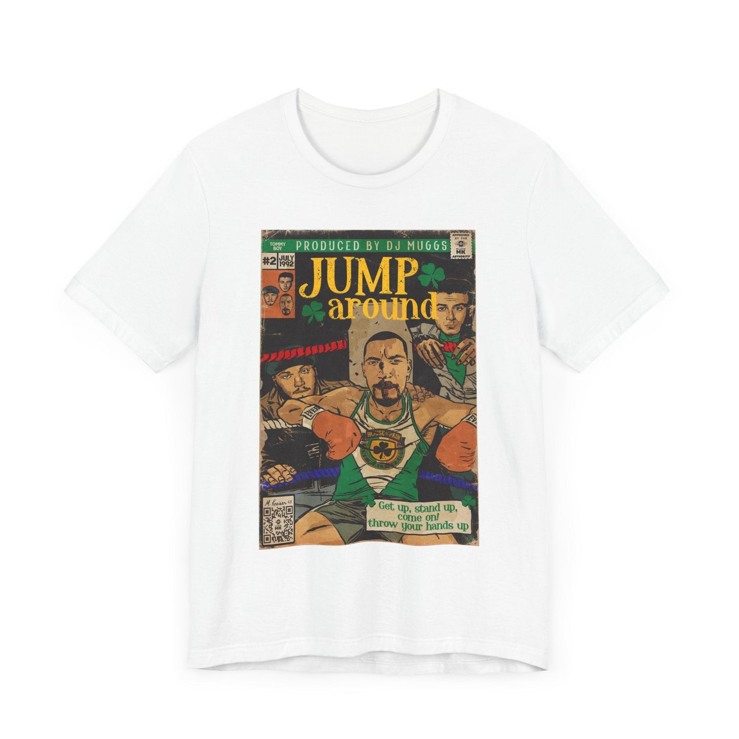 Jump Around -  Unisex Jersey Short Sleeve Tee