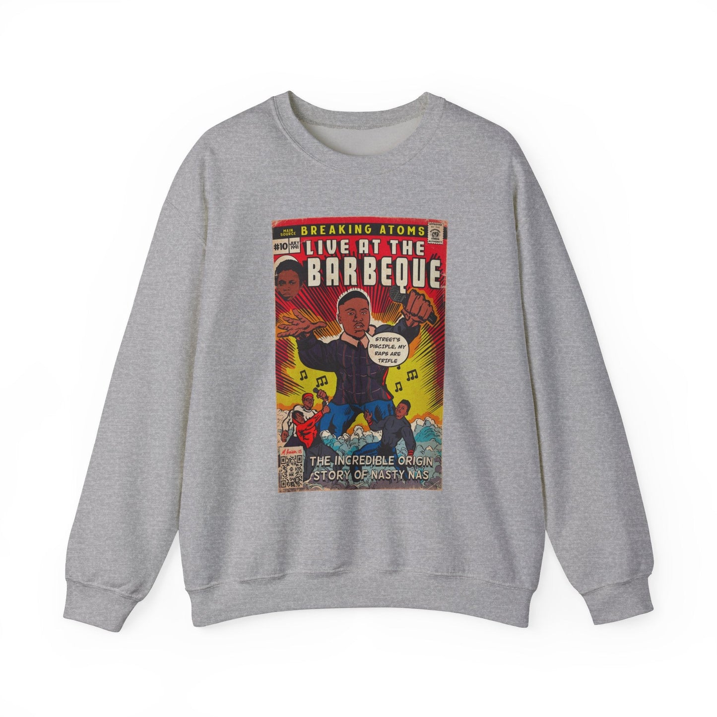 Live at the Barbeque - Unisex Heavy Blendâ„¢ Crewneck Sweatshirt