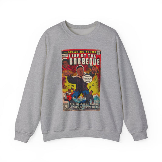 Live at the Barbeque - Unisex Heavy Blendâ„¢ Crewneck Sweatshirt