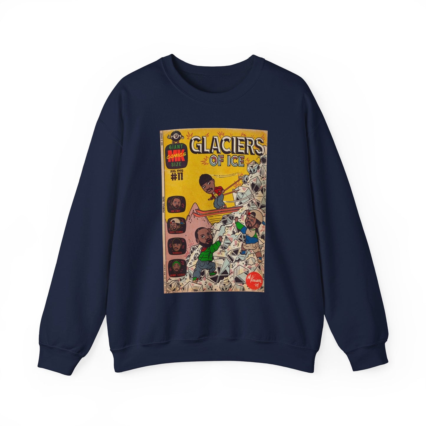 Glaciers of Ice - Unisex Heavy Blendâ„¢ Crewneck Sweatshirt