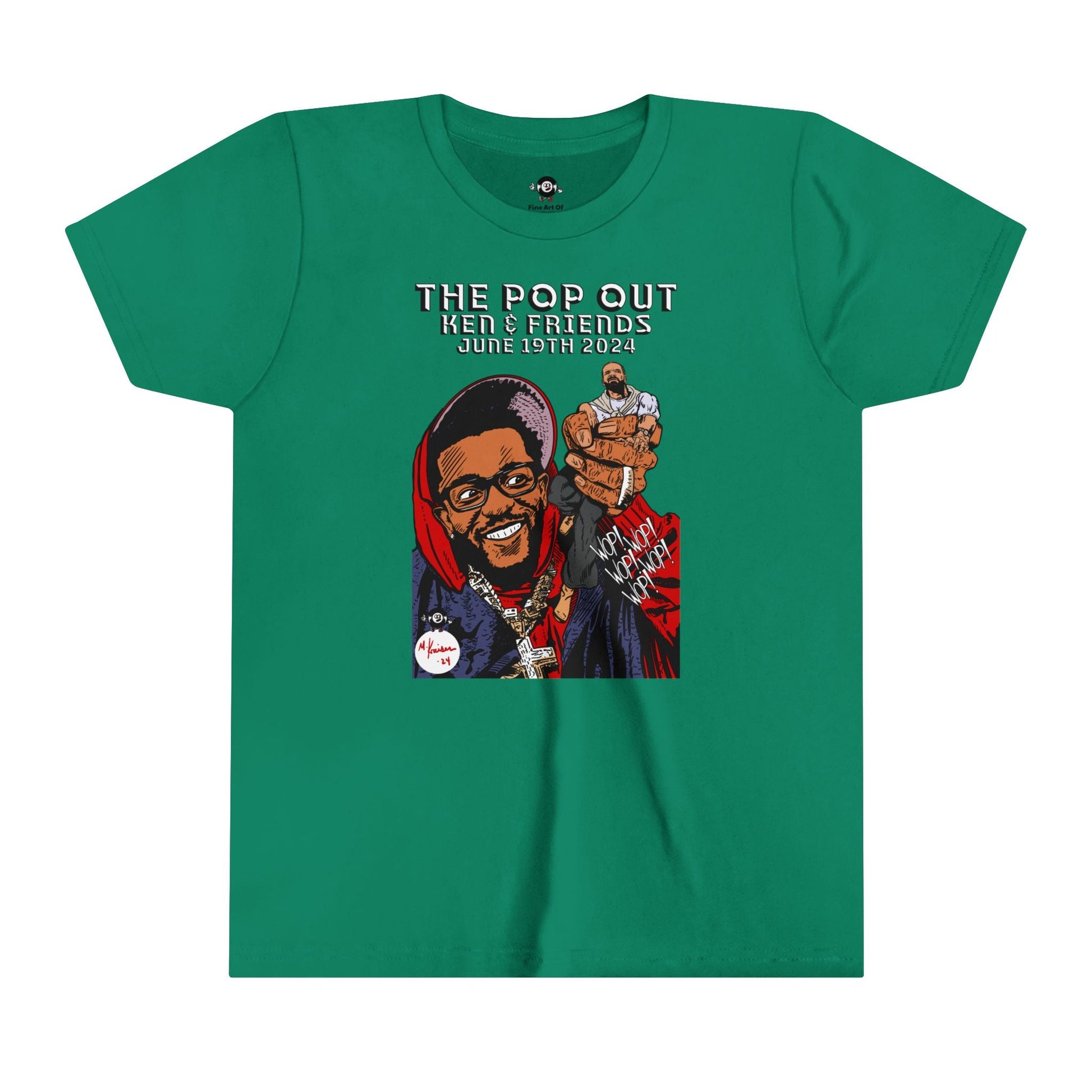 KIDS - The Pop Out - Youth Short Sleeve Tee - clothing by TeeHivey.com (Image 5)