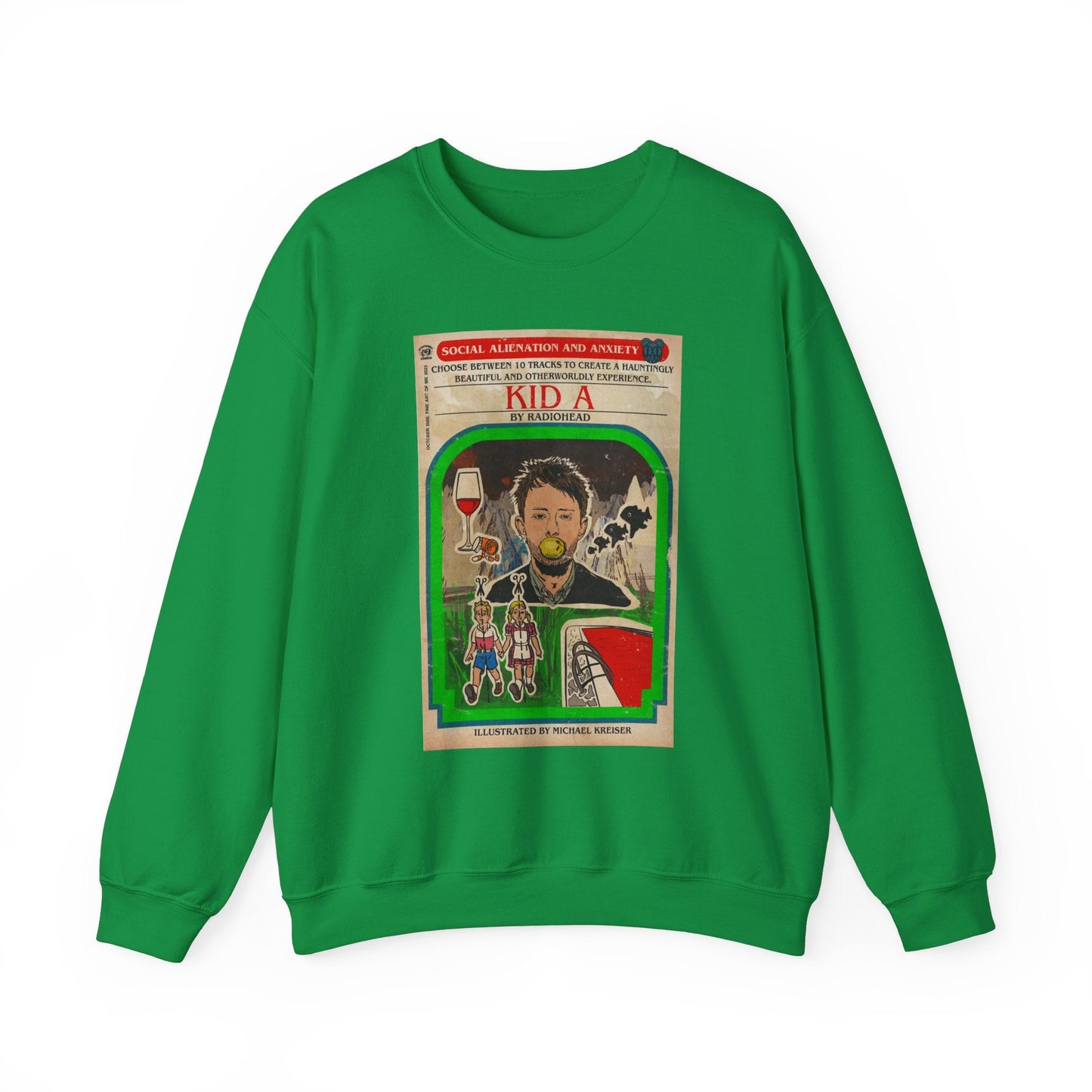 Kid A - Unisex Heavy Blendâ„¢ Crewneck Sweatshirt