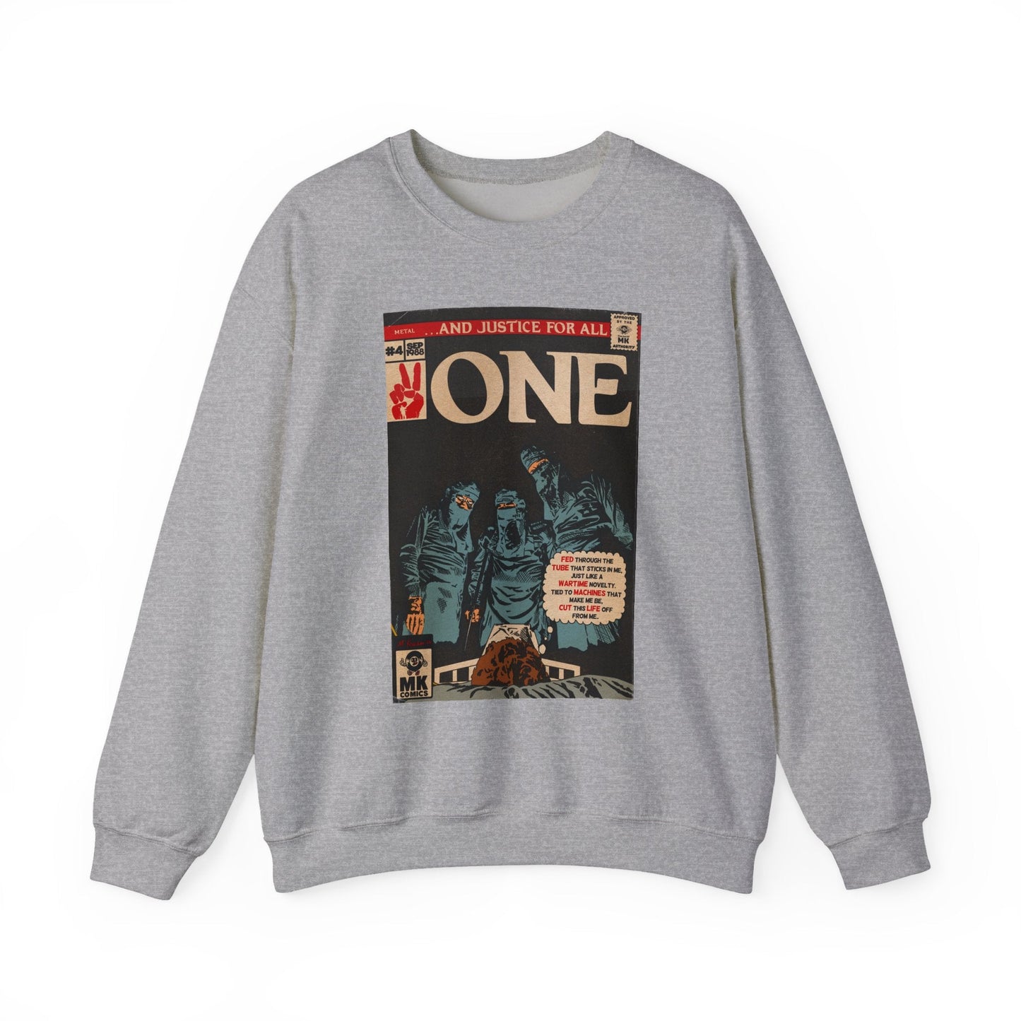 One - Comic Book Art - Unisex Heavy Blendâ„¢ Crewneck Sweatshirt