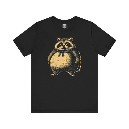 Charming Raccoon Graphic Tee
