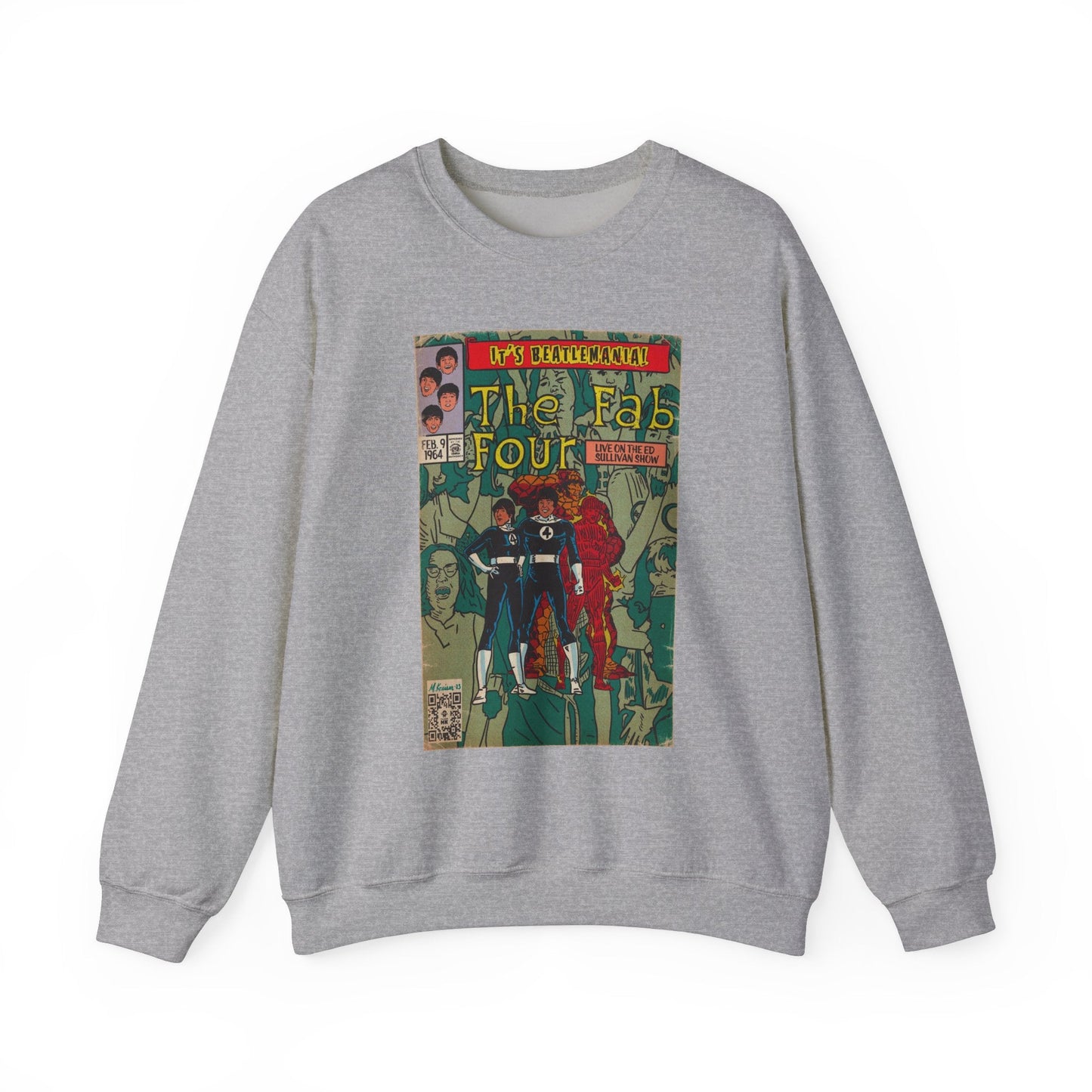 Beatlemania -  Unisex Heavy Blendâ„¢ Crewneck Sweatshirt