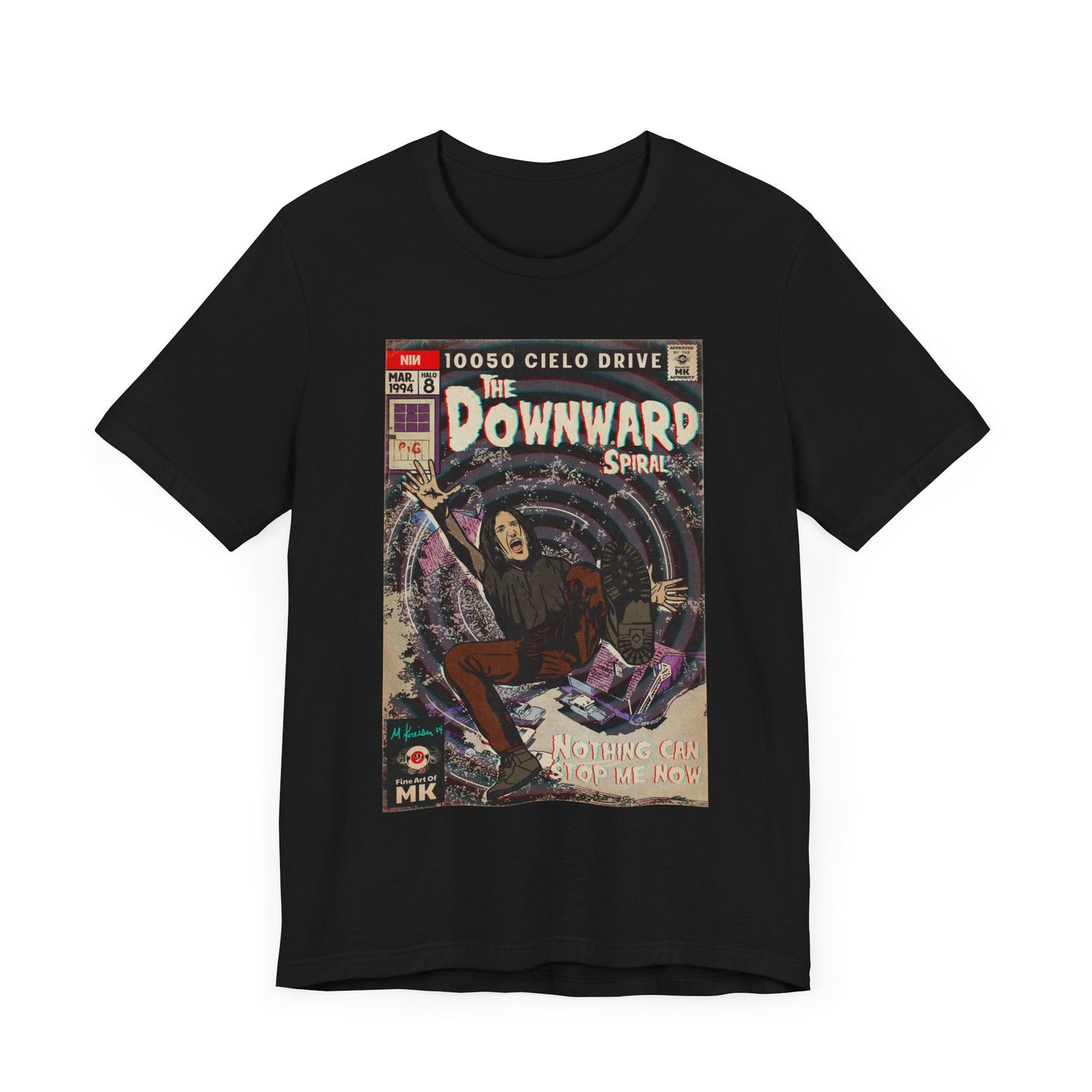 The Downward Spiral - Unisex Jersey Short Sleeve Tee
