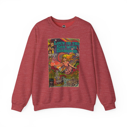 Lucy in the Sky with Diamonds - Unisex Heavy Blendâ„¢ Crewneck Sweatshirt