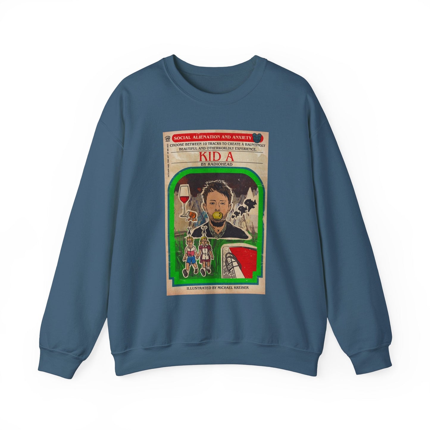 Kid A - Unisex Heavy Blendâ„¢ Crewneck Sweatshirt