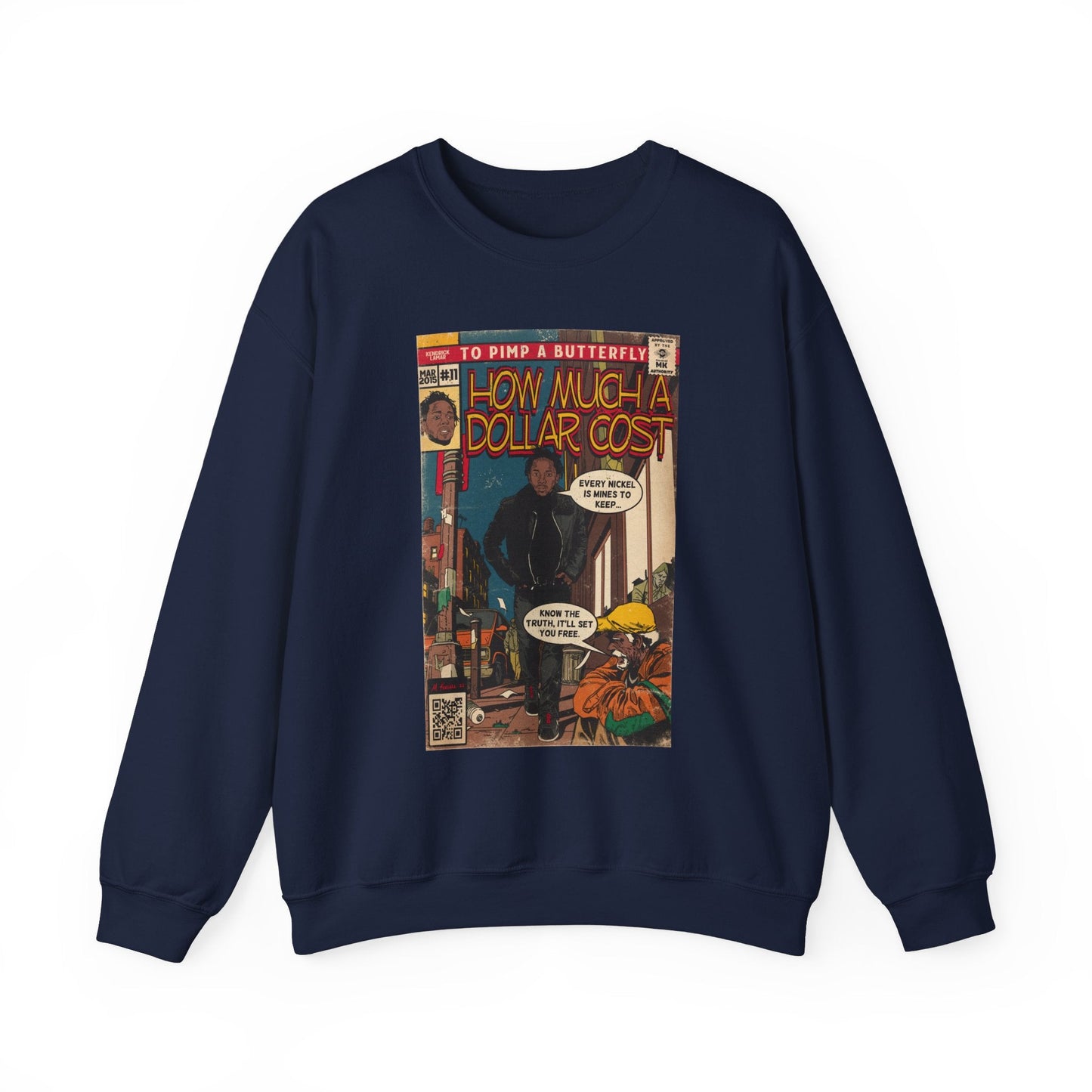 How Much A Dollar Cost- Unisex Heavy Blendâ„¢ Crewneck Sweatshirt