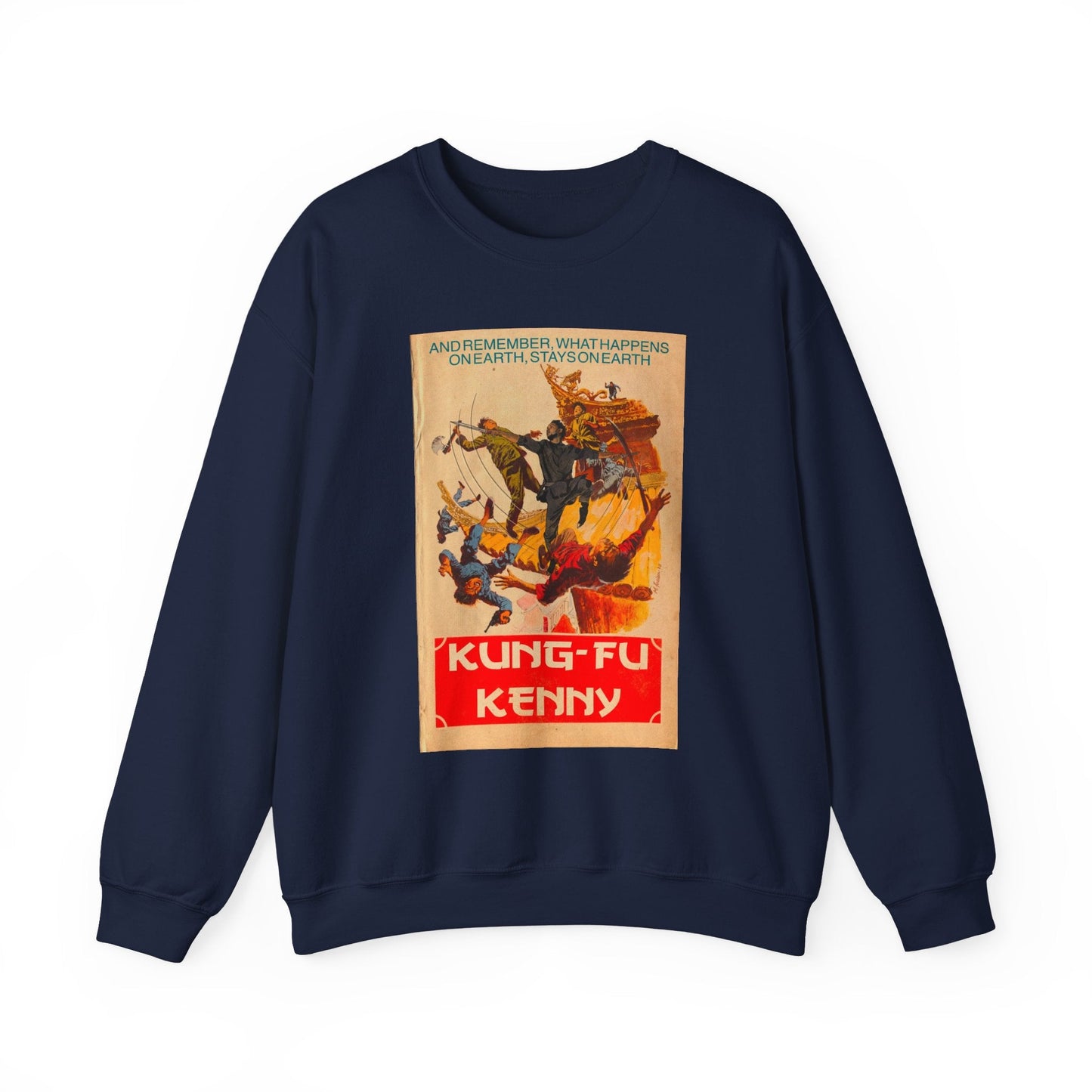 Kung Fu Kenny - Unisex Heavy Blendâ„¢ Crewneck Sweatshirt