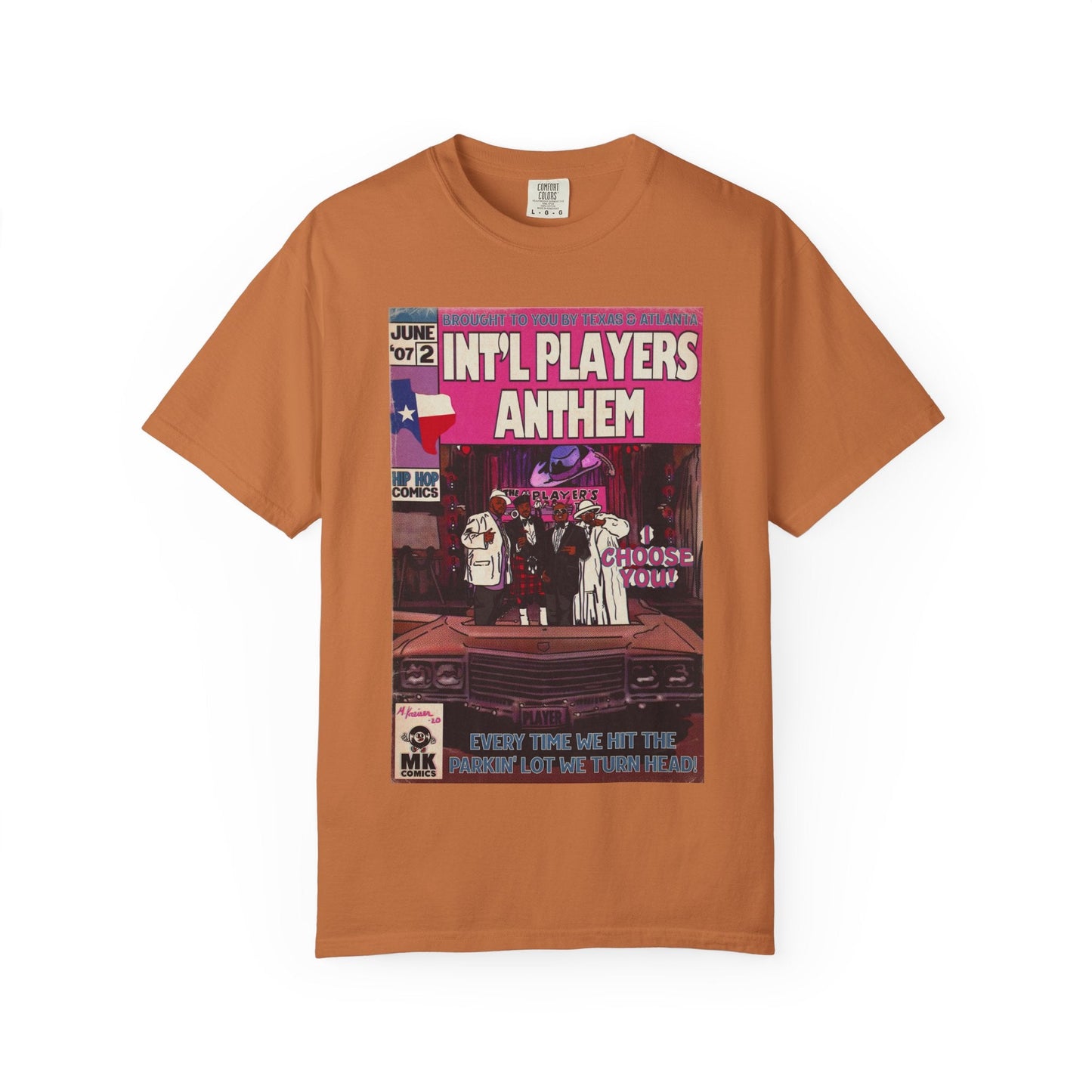 Intâ€™l Players Anthem - Unisex Comfort Colors T-shirt