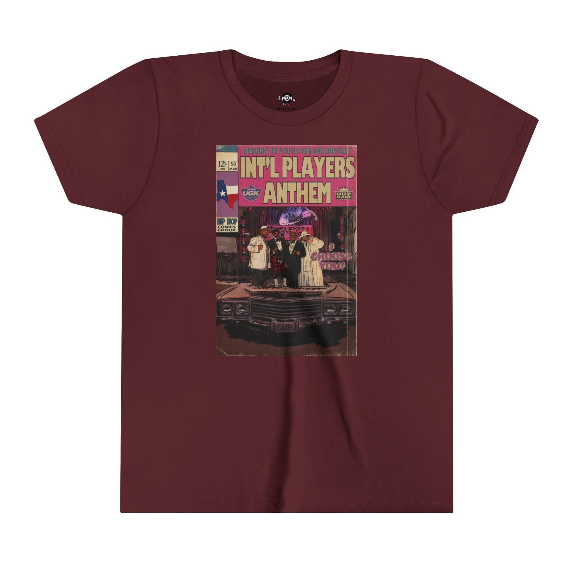 KIDS - Intâ€™l Players Anthem - Youth Short Sleeve Tee - clothing by TeeHivey.com (Image 5)