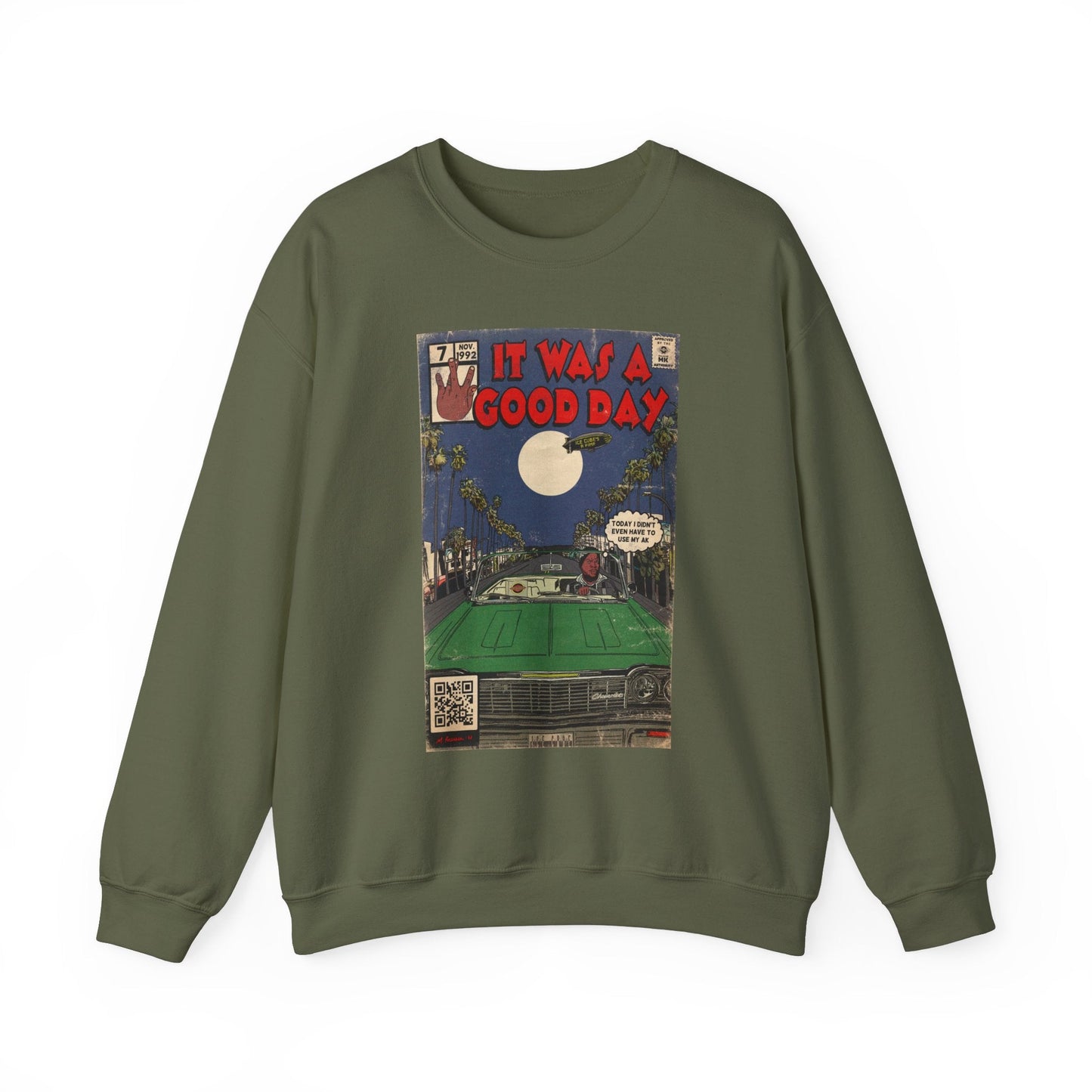 It Was a Good Day - Unisex Heavy Blendâ„¢ Crewneck Sweatshirt