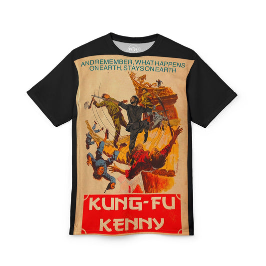 Kung Fu Kenny - Unisex Cut & Sew Tee (AOP)