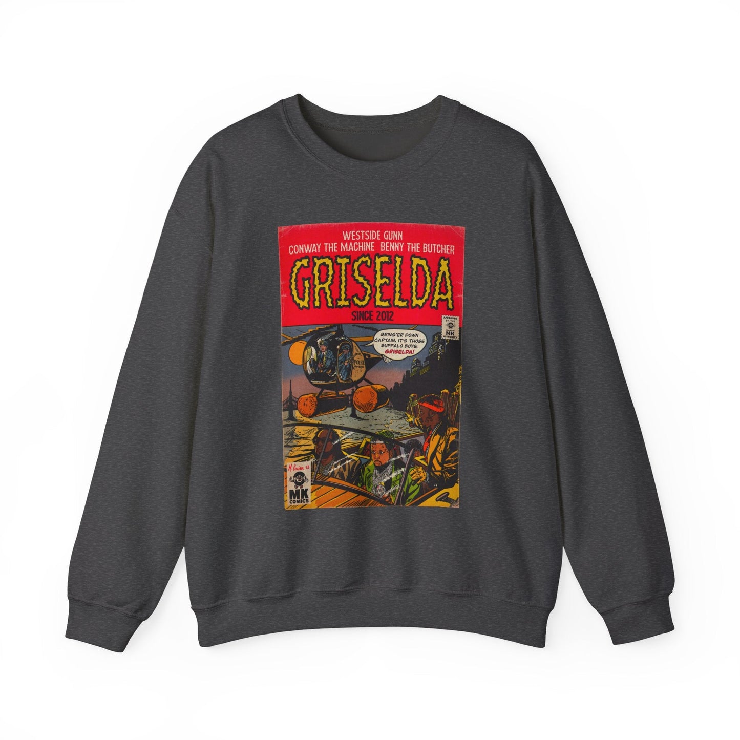Griselda - Comic Book Art - Unisex Heavy Blendâ„¢ Crewneck Sweatshirt