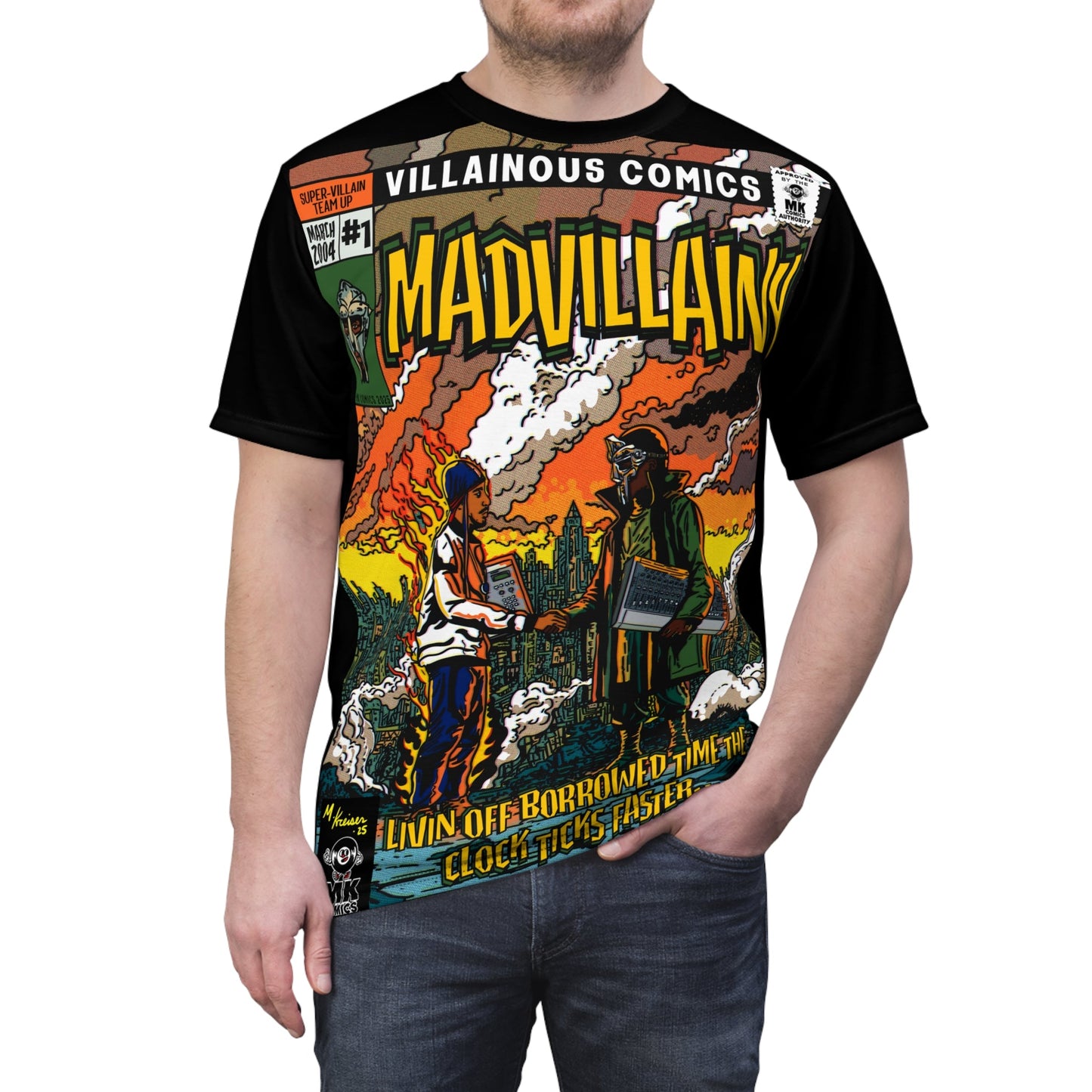 Madvillainy - Unisex Cut & Sew Tee (AOP)