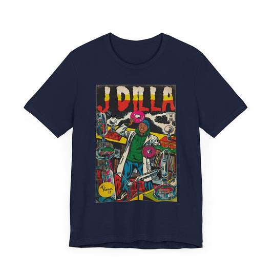Dilla - Comic Book Art - Unisex Jersey Short Sleeve Tee