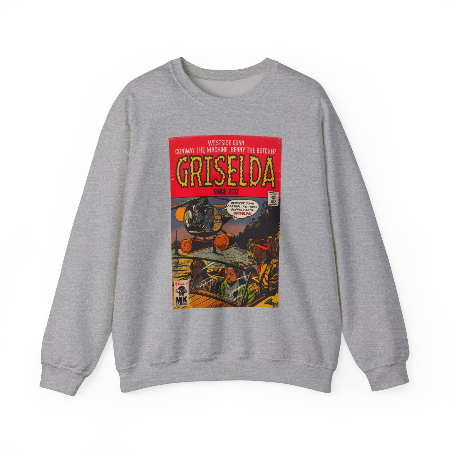 Griselda - Comic Book Art - Unisex Heavy Blendâ„¢ Crewneck Sweatshirt