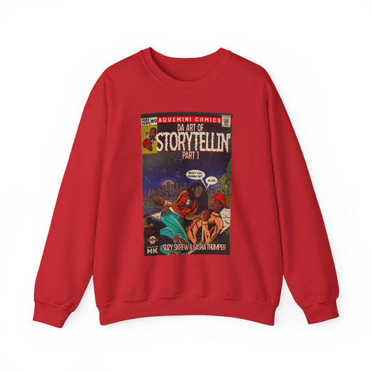 Da Art of Storytellinâ€™ Part 1 - Unisex Heavy Blendâ„¢ Crewneck Sweatshirt