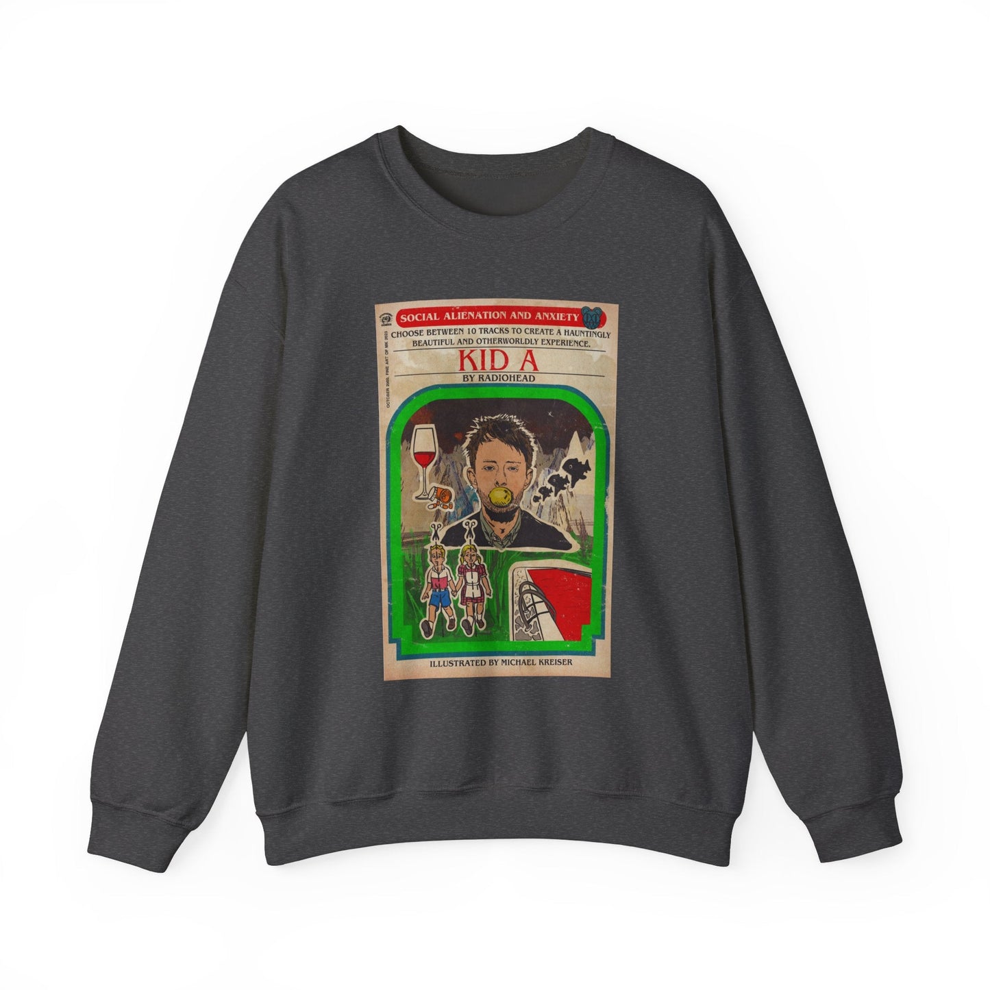 Kid A - Unisex Heavy Blendâ„¢ Crewneck Sweatshirt