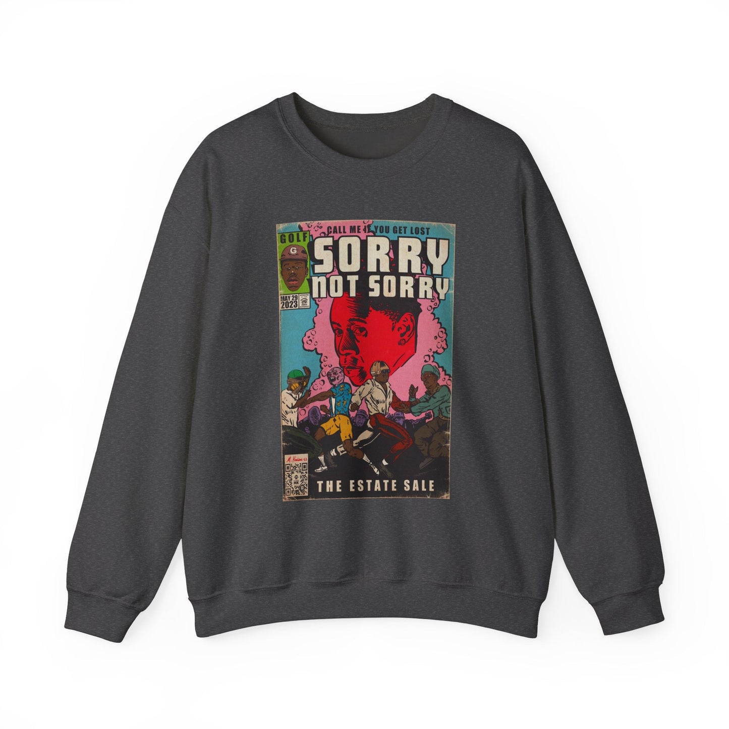 Tyler - Sorry Not Sorry - Unisex Heavy Blendâ„¢ Crewneck Sweatshirt