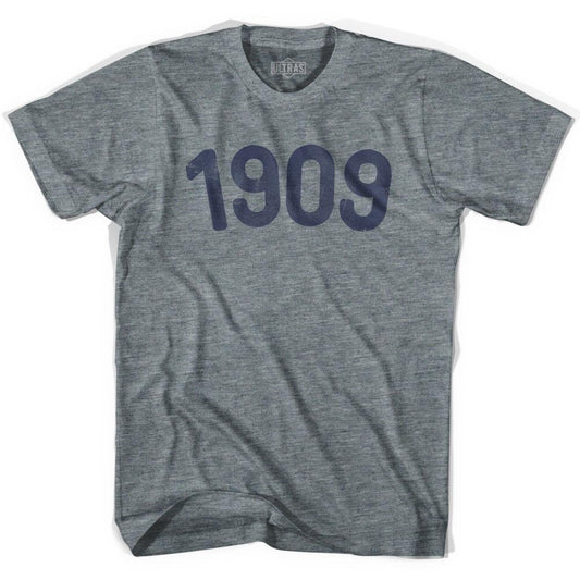 1909 Year Celebration Womens Tri-Blend T-shirt