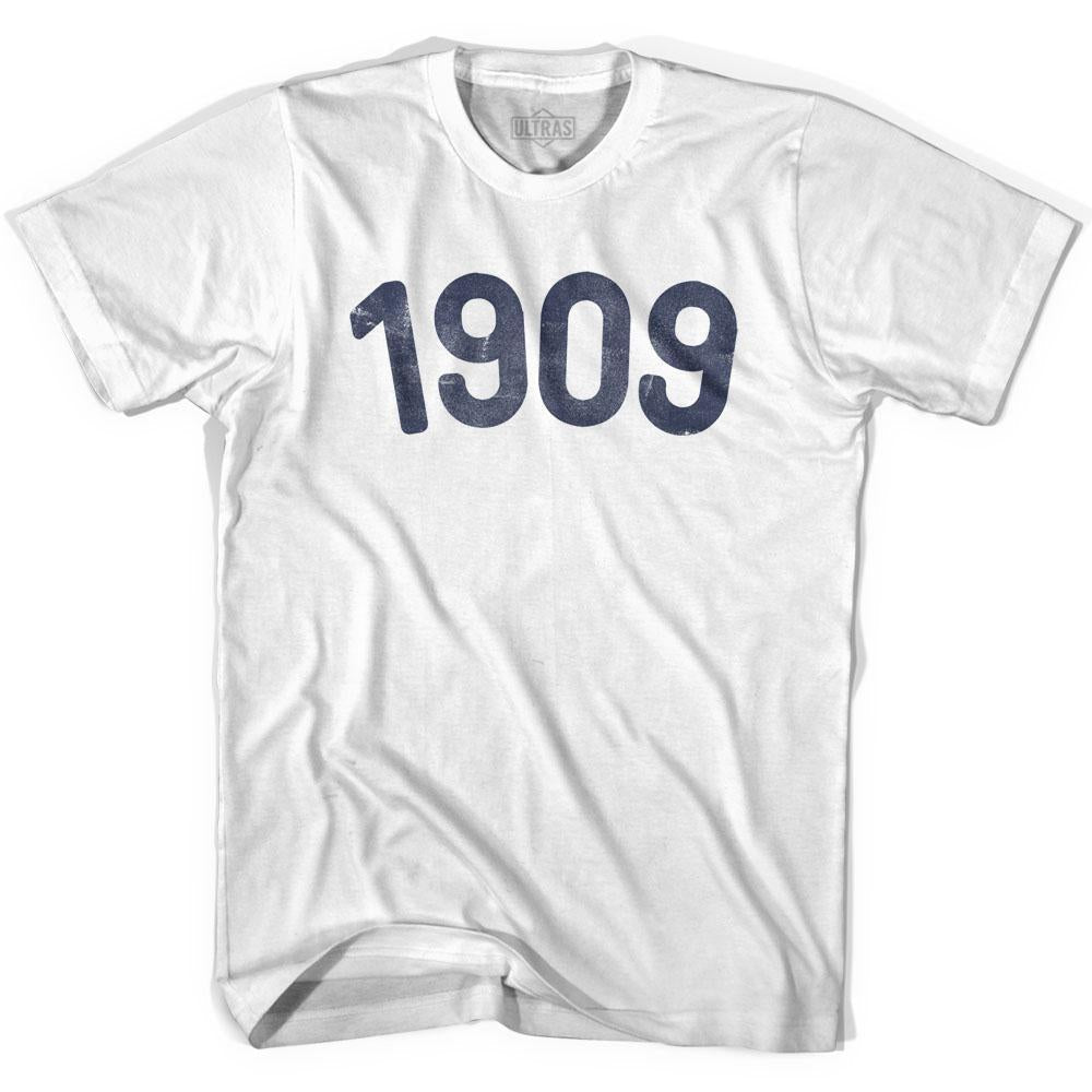 1909 Year Celebration Womens Cotton T-shirt Style001