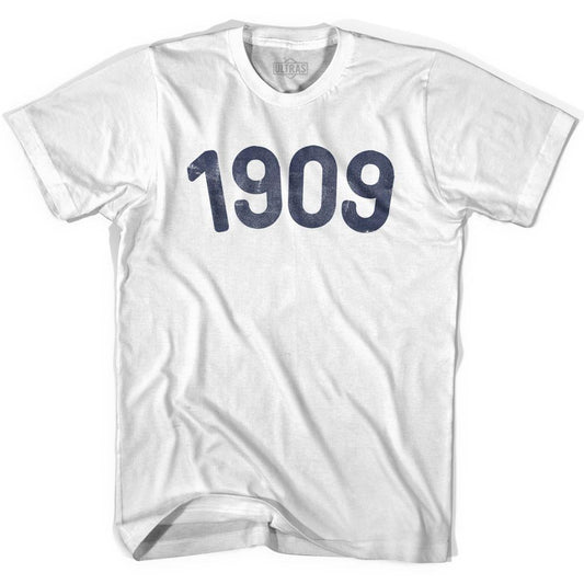 1909 Year Celebration Womens Cotton T-shirt Style001