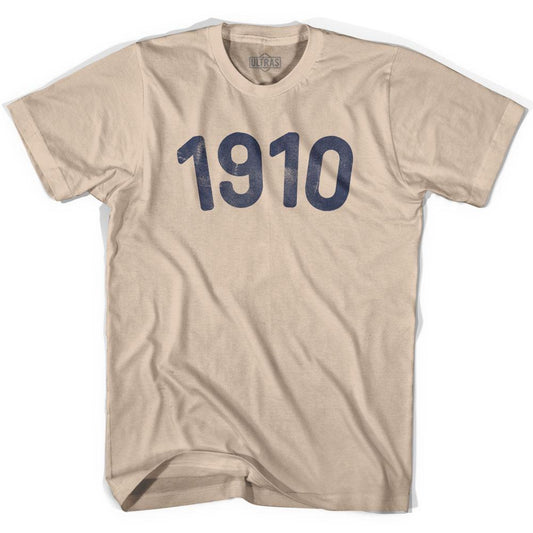 1910 Year Celebration Adult Cotton T-shirt Style002