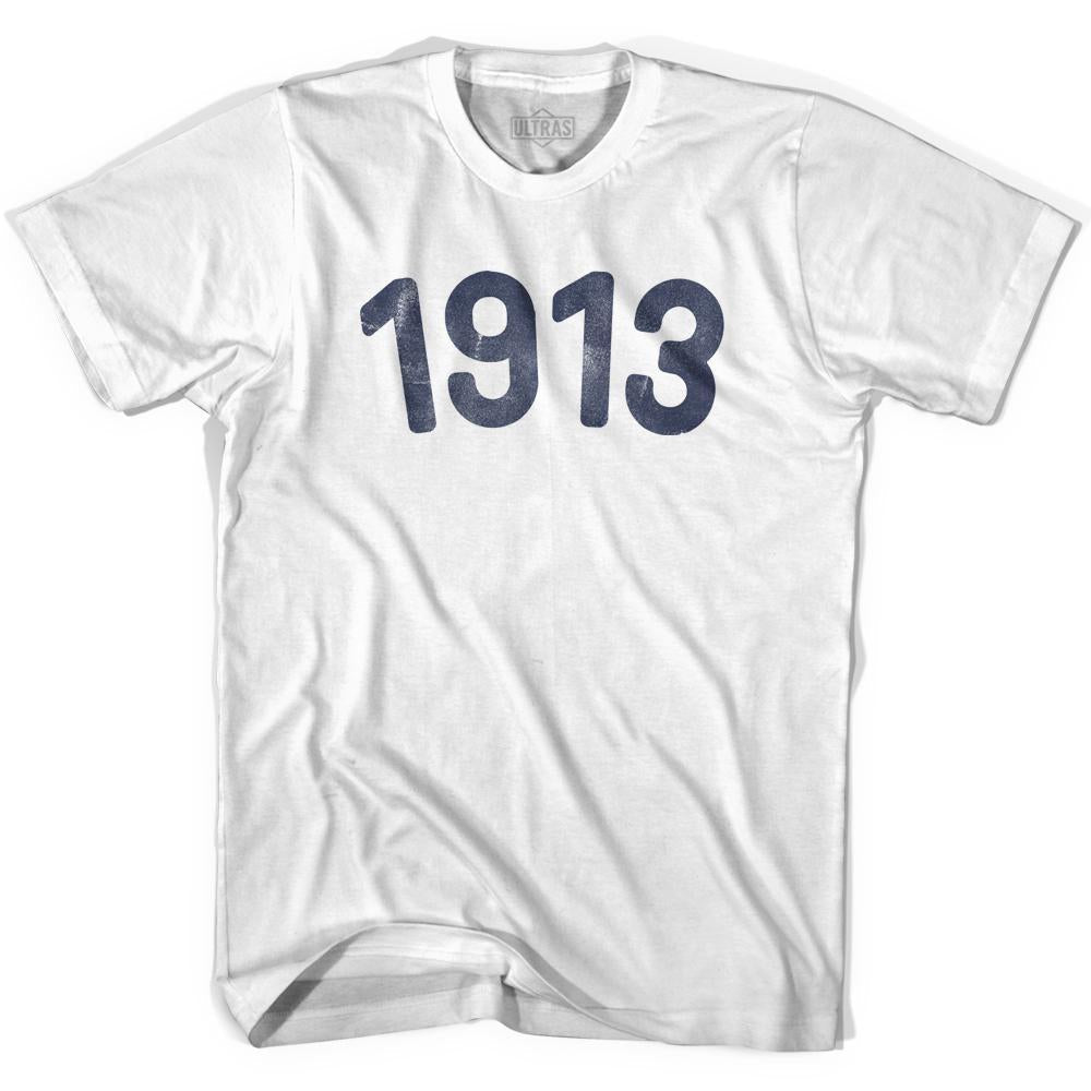 1913 Year Celebration Adult Cotton T-shirt Style004