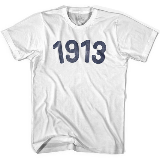 1913 Year Celebration Adult Cotton T-shirt Style004