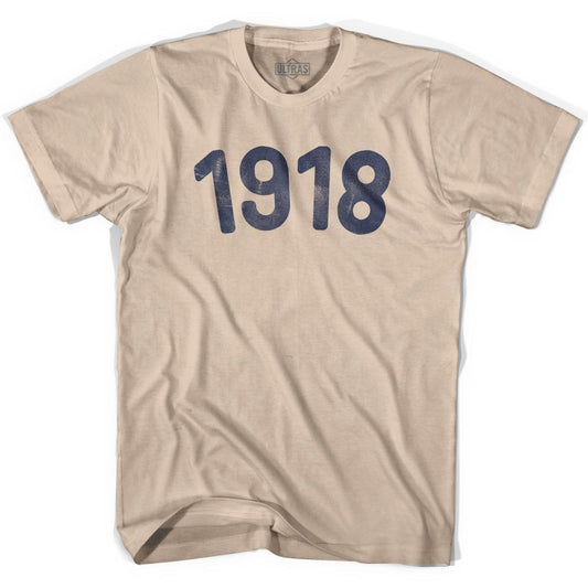 1918 Year Celebration Adult Cotton T-shirt Style002