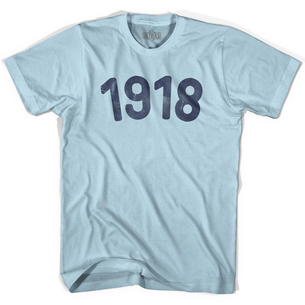 1918 Year Celebration Adult Cotton T-shirt Style001