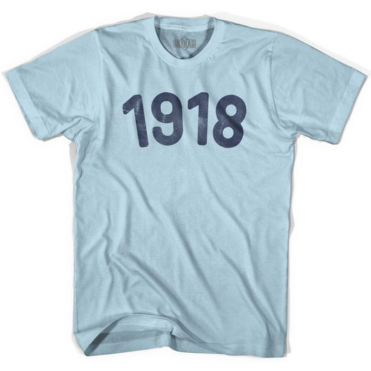 1918 Year Celebration Adult Cotton T-shirt Style001