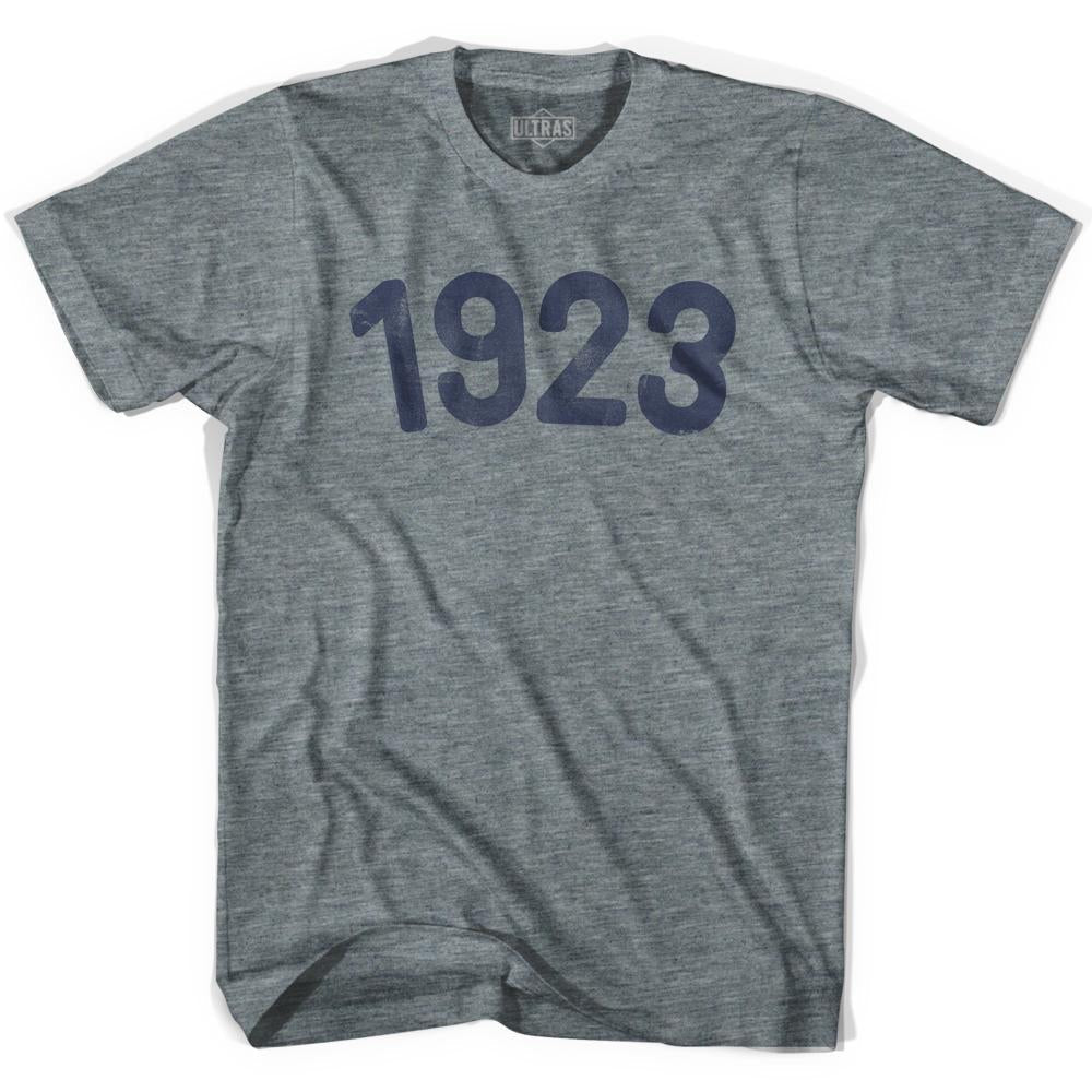 1923 Year Celebration Womens Tri-Blend T-shirt