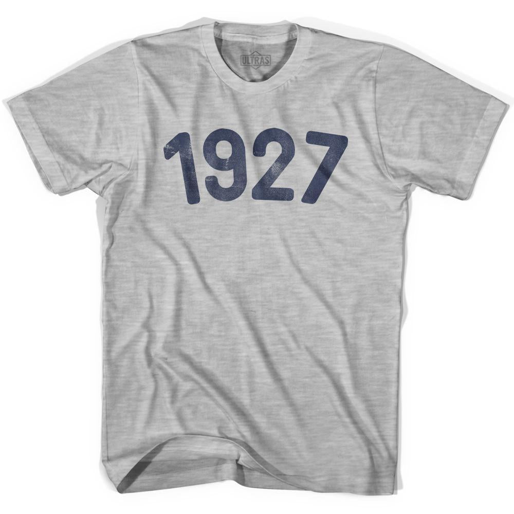 1927 Year Celebration Adult Cotton T-shirt Style005