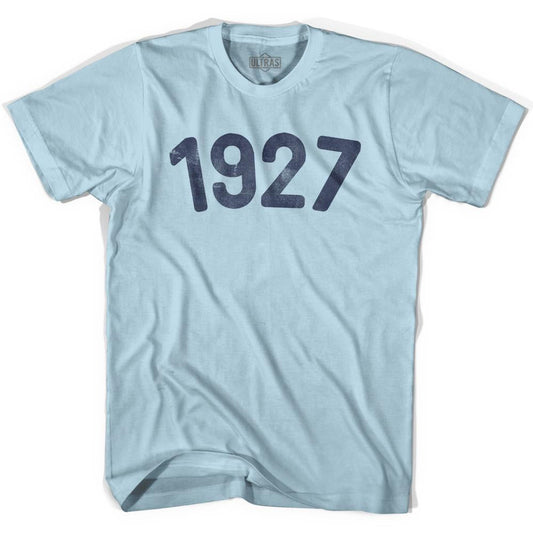 1927 Year Celebration Adult Cotton T-shirt Style001