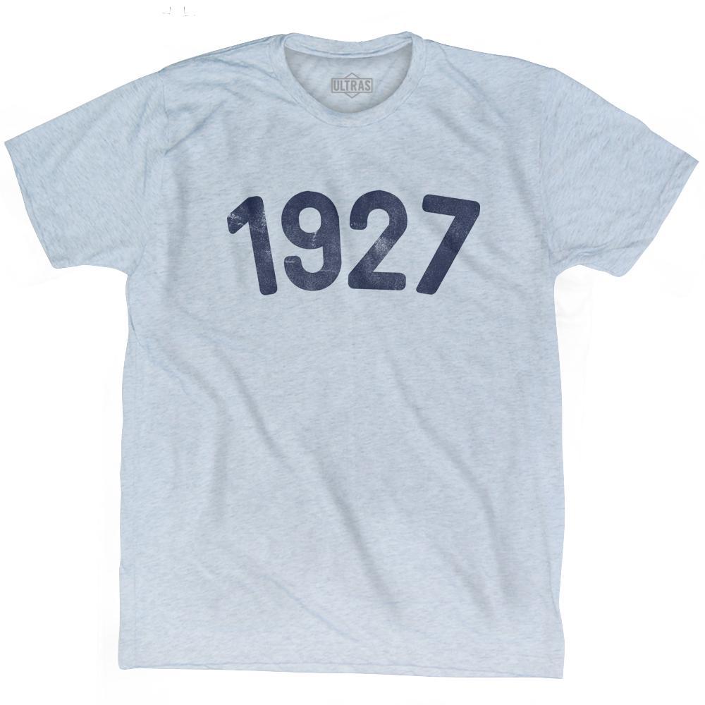 1927 Year Celebration Adult Tri-Blend T-shirt Style001