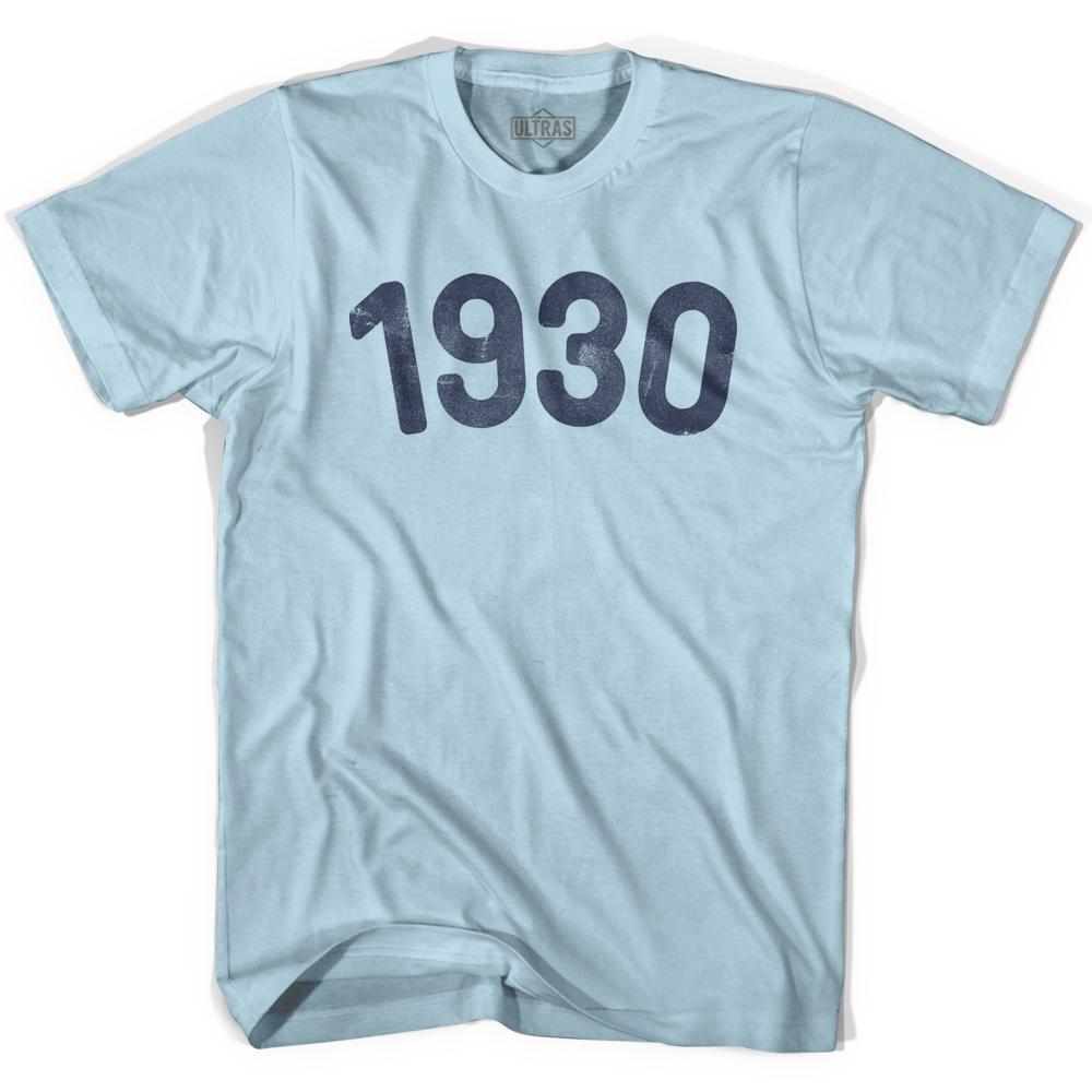1930 Year Celebration Adult Cotton T-shirt Style001