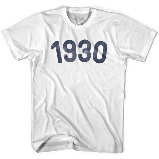 1930 Year Celebration Adult Cotton T-shirt Style004