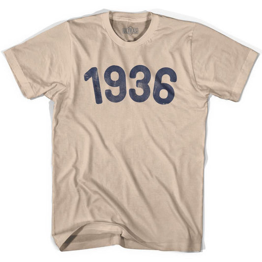 1936 Year Celebration Adult Cotton T-shirt Style002