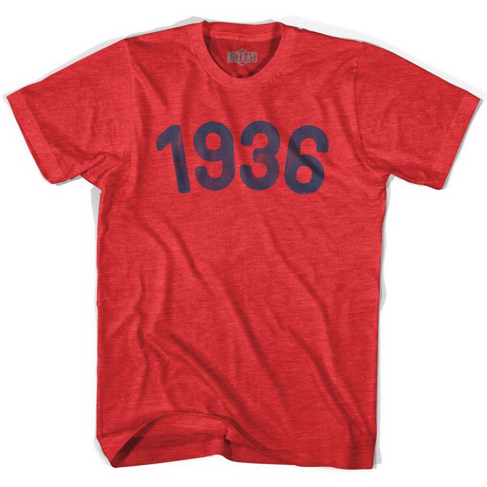1936 Year Celebration Adult Tri-Blend T-shirt Style002