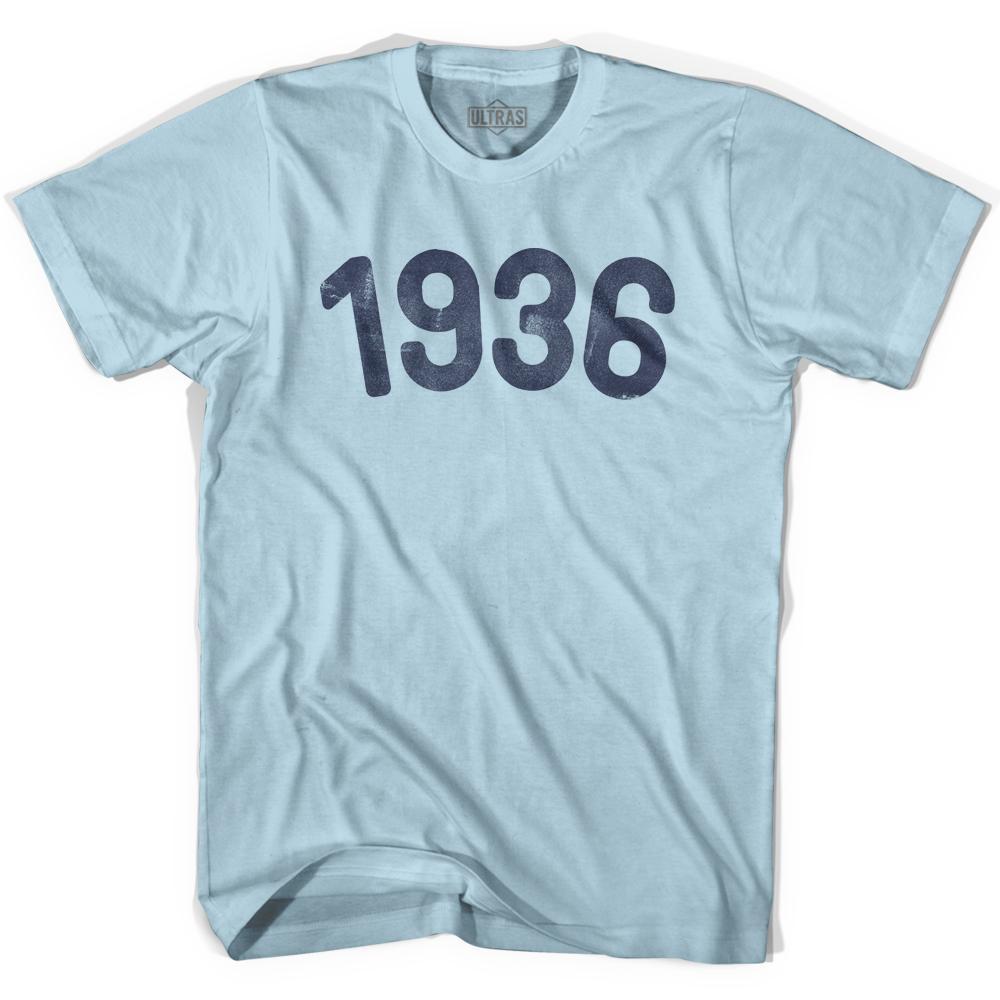 1936 Year Celebration Adult Cotton T-shirt Style001