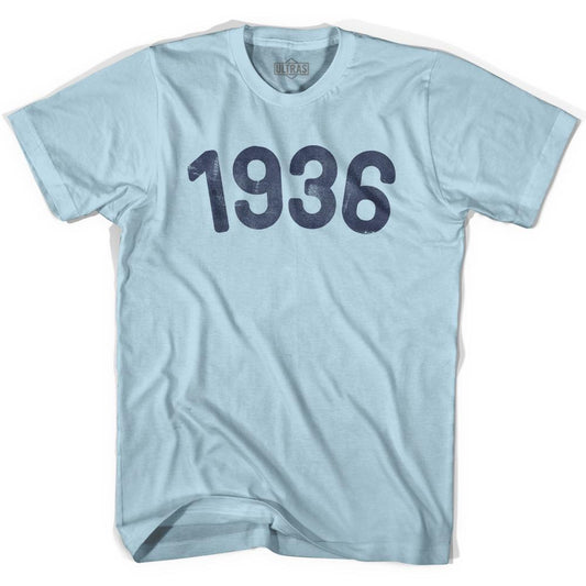 1936 Year Celebration Adult Cotton T-shirt Style001